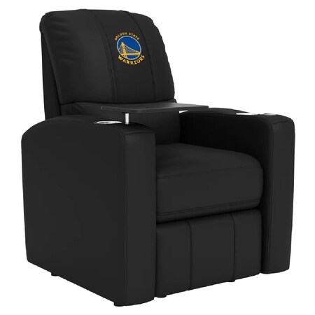 Dreamseat Stealth Power Plus Recliner with Golden State Warriors Global Logo XZ520823901CDSMHTUSBBLK-PSNBA30087